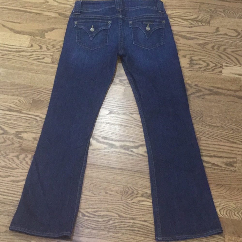 HUDSON SIGNATURE BOOT CUT JEAN size 28 & inseam 30